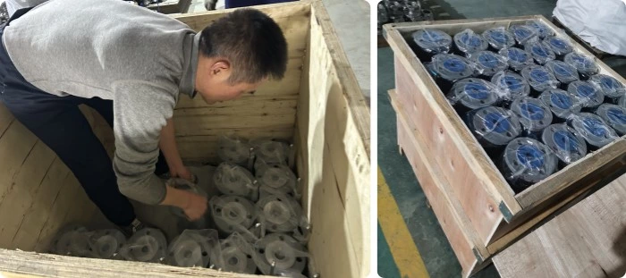 صمام كروي ذو حواف فولاذية مزورة بالكامل